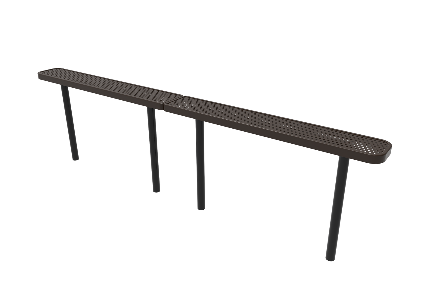 Diamond Pattern Bench without Back