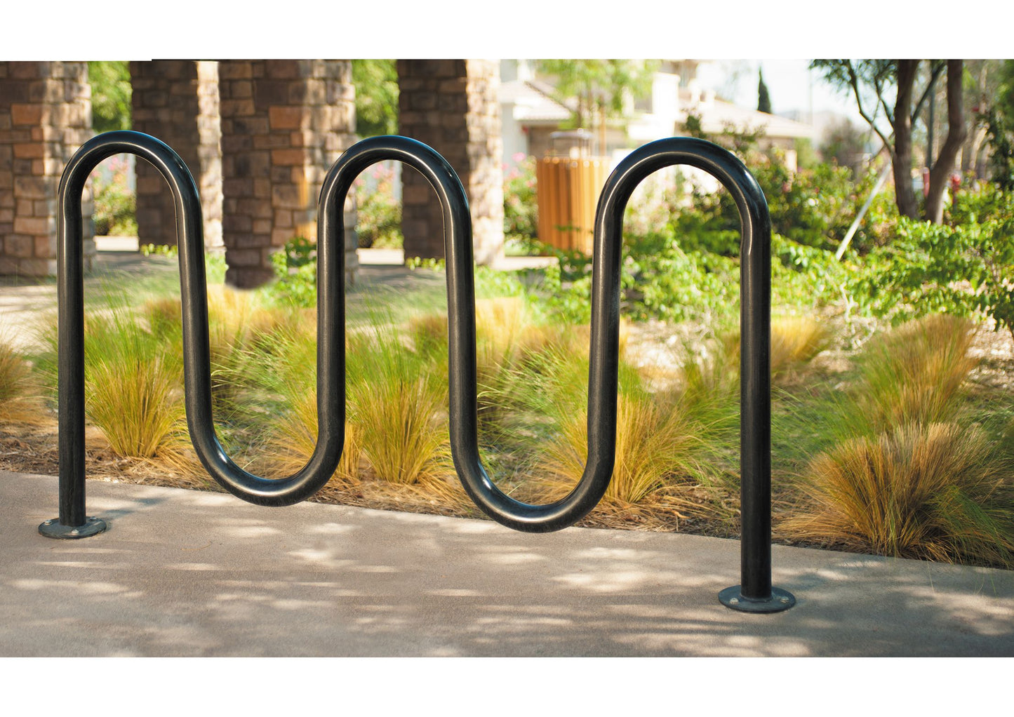 Contemporary Loop Bike Rack