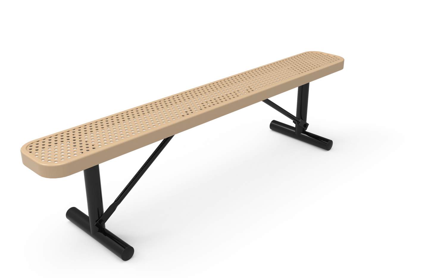 Diamond Pattern Bench without Back