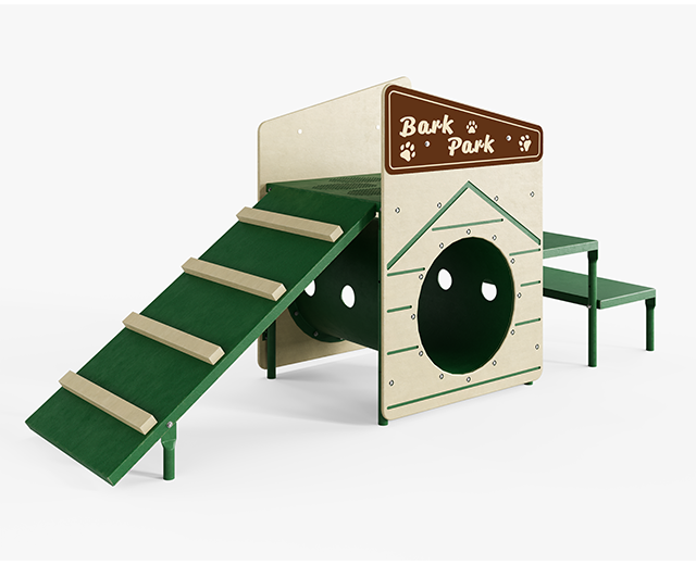 Pup Clubhouse - (Dog House)