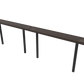 Diamond Pattern Bench without Back