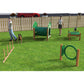 Recycled Small Dog Dog Park Agility Course