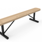 Diamond Pattern Bench without Back