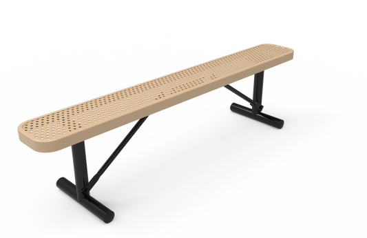 Diamond Pattern Bench without Back