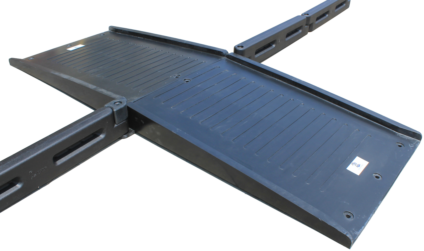 ADA Full Ramp For 8" Border Timber