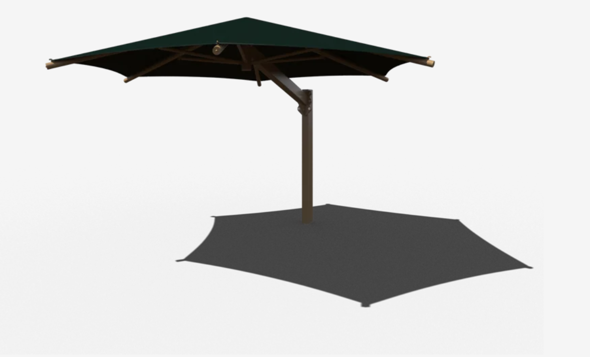Hexagon Cantilever Umbrella Shades