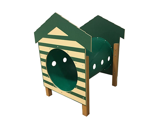 Recycled Crawl Tunnel with Dog House Entry
