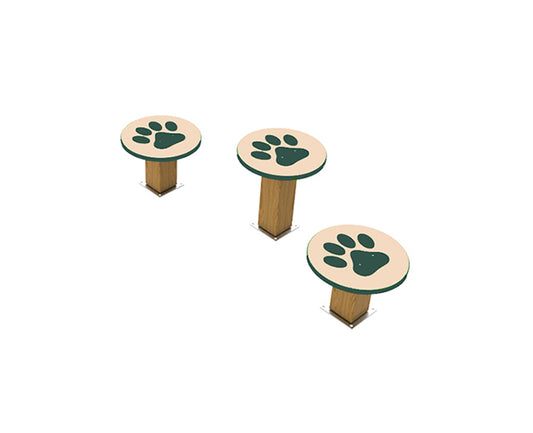 Recycled Stepping Paws