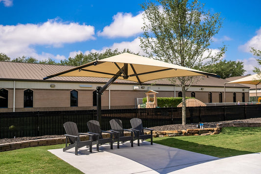 Square Cantilever Umbrella Shades