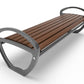 6ft Tahoe Backless Bench - Surface Mount