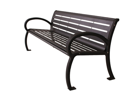 Wilmington Bench w/Back - Horizontal Slats