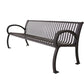 Wilmington Bench w/Back - Vertical Slats